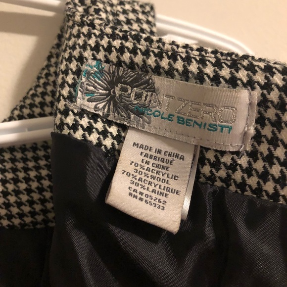 Vintage Point Zero houndstooth sleeveless dress - Picture 11 of 12